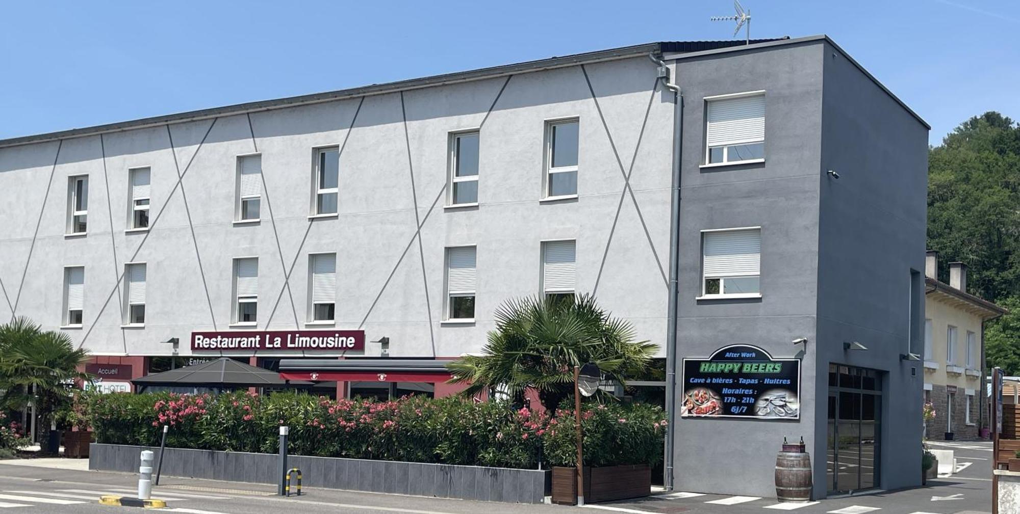 Brit Hotel Brive La Gaillarde - Restaurant La Limousine Malemort Exterior foto
