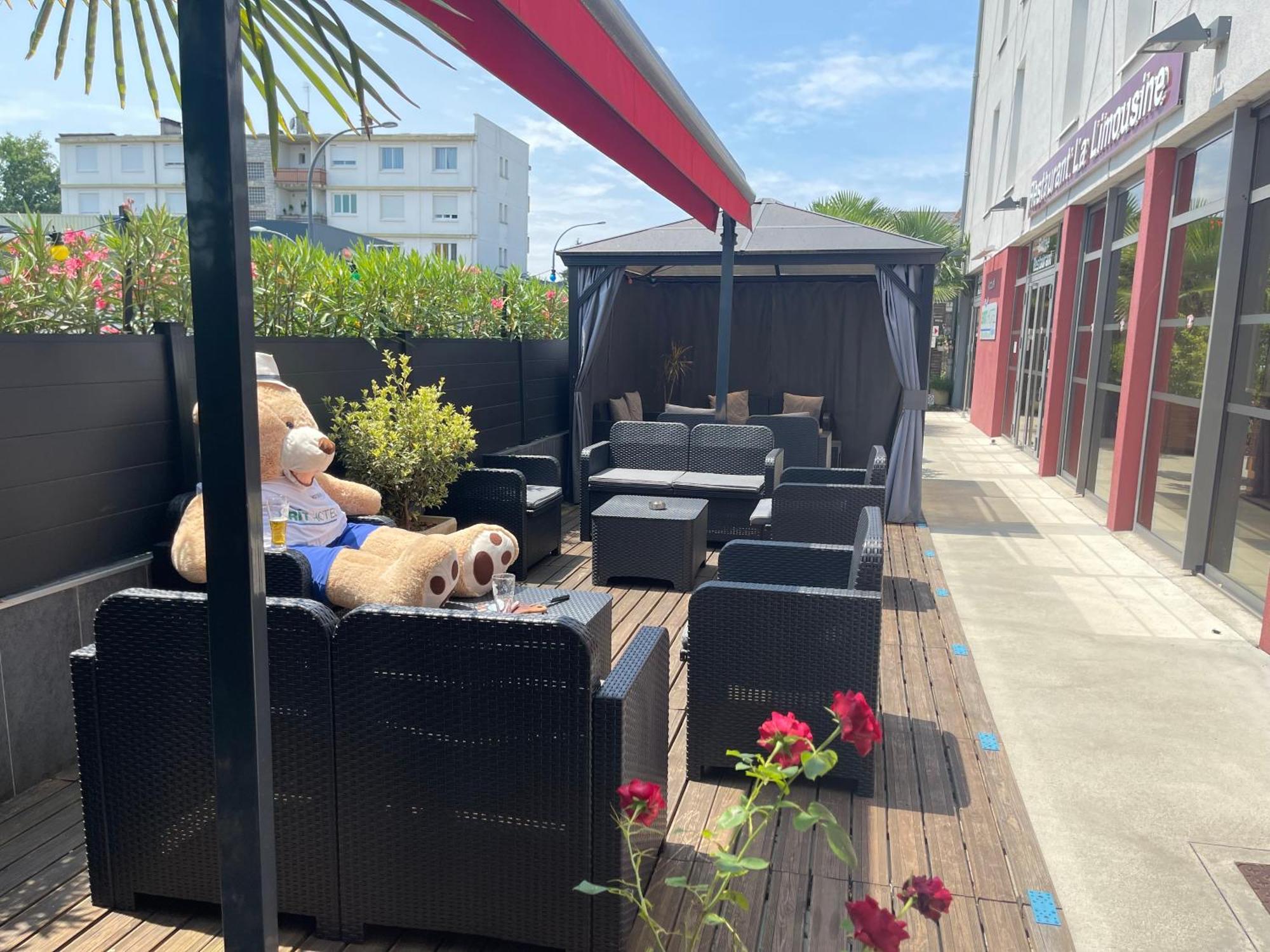 Brit Hotel Brive La Gaillarde - Restaurant La Limousine Malemort Exterior foto